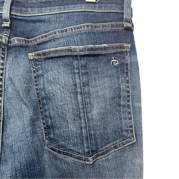 RAG & BONE Nina High Rise Ankle Straight Leg Jeans 31 - Picture 8 of 10